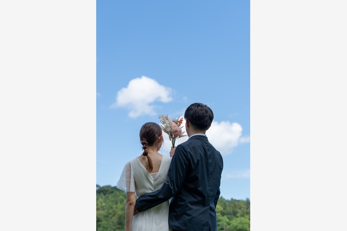 鈴木美咲が撮影した写真のアルバム「一碧湖でウェディングフォト」