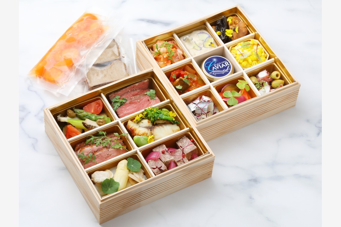 森安　照が撮影した「和食弁当・洋食弁当・中華弁当」の写真