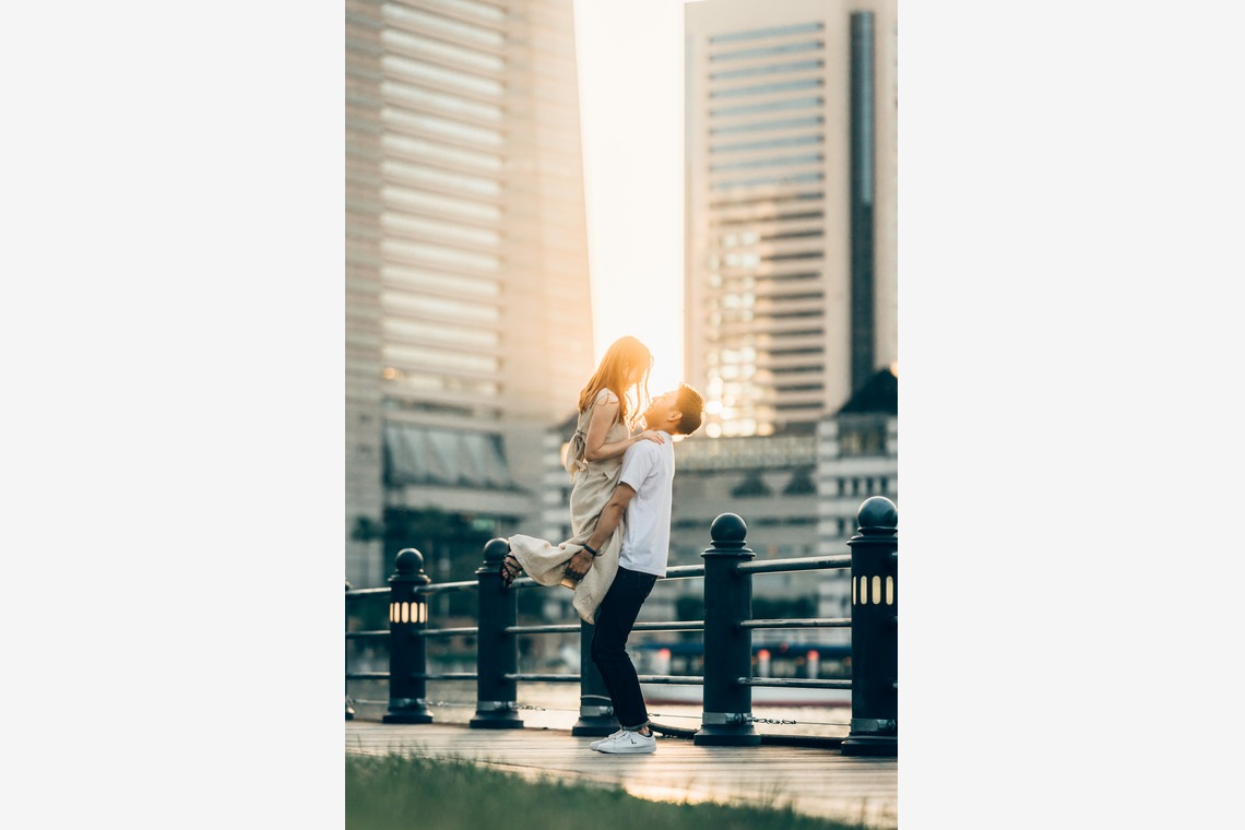 外山和希が撮影した「カップル×みなとみらい」の写真