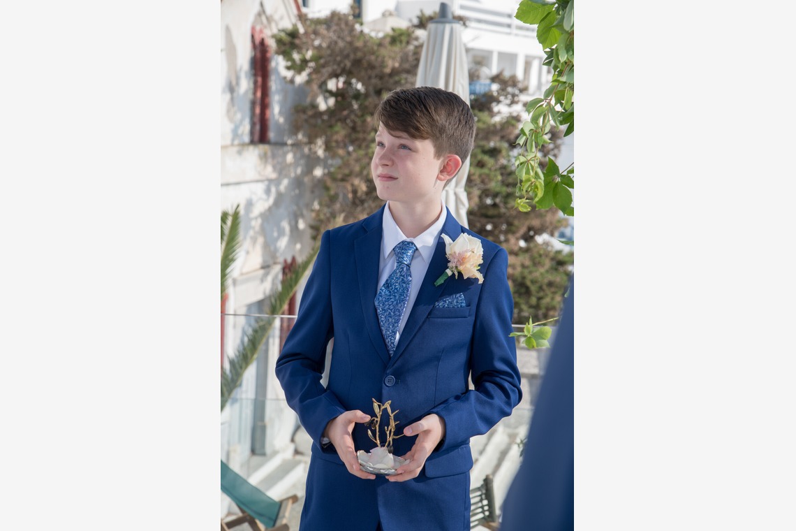 Photo of Santorini Wedding Ceremony taken by Olga Chalkiadaki