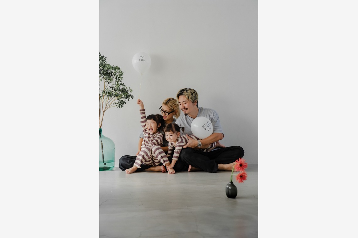 民辻亮介が撮影した「ファミリーフォト」の写真