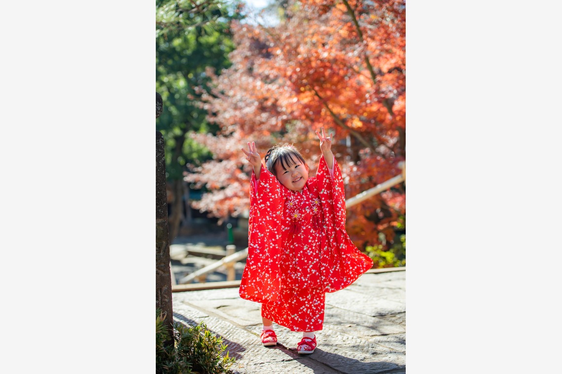 maruが撮影した写真のアルバム「お寺で七五三」