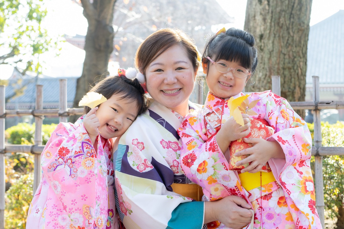 大木千帆が撮影した「着物街歩きポートレート」の写真