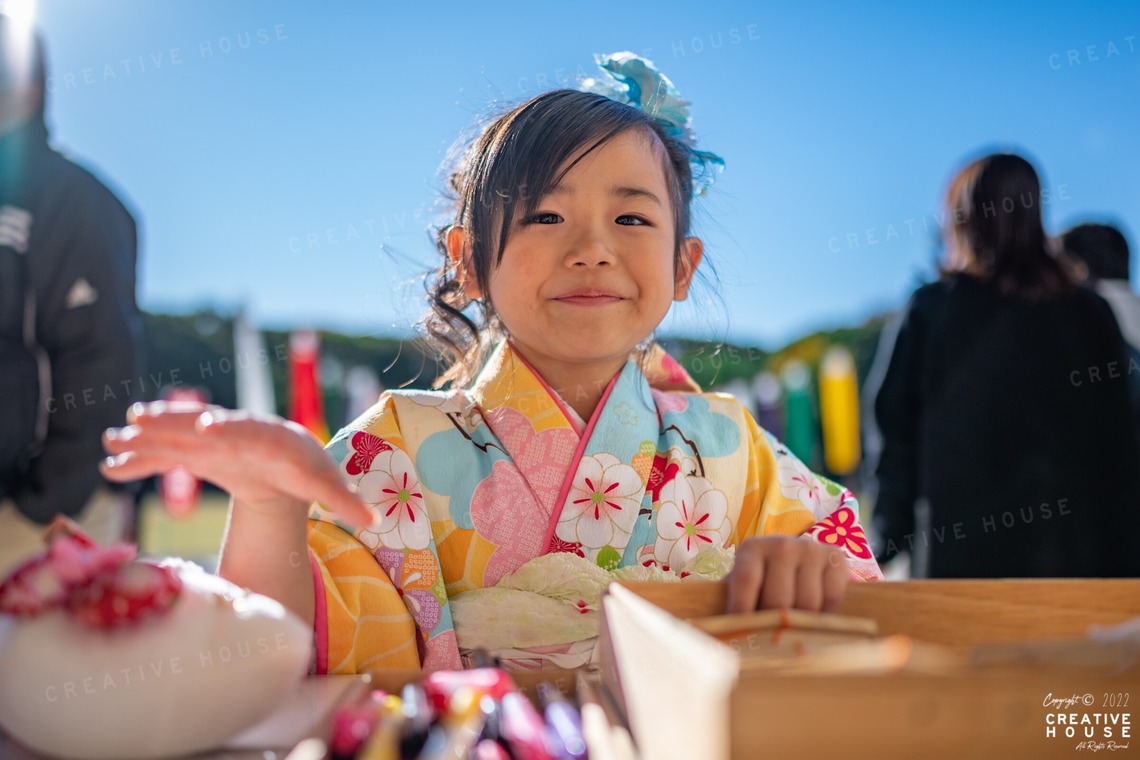 CREATIVE HOUSEが出張撮影した家族写真(キッズ,ベビーフォト)などが写った「七五三」の家族写真