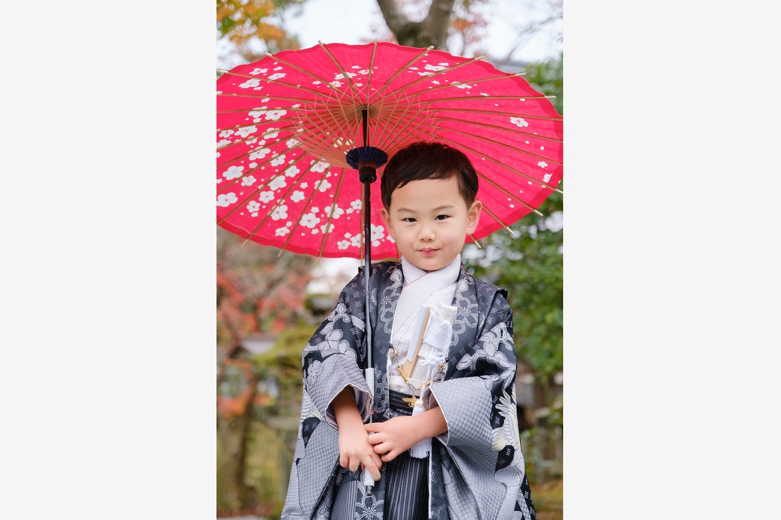 高夏写真店が撮影した七五三フォトのアルバム「七五三の撮影」
