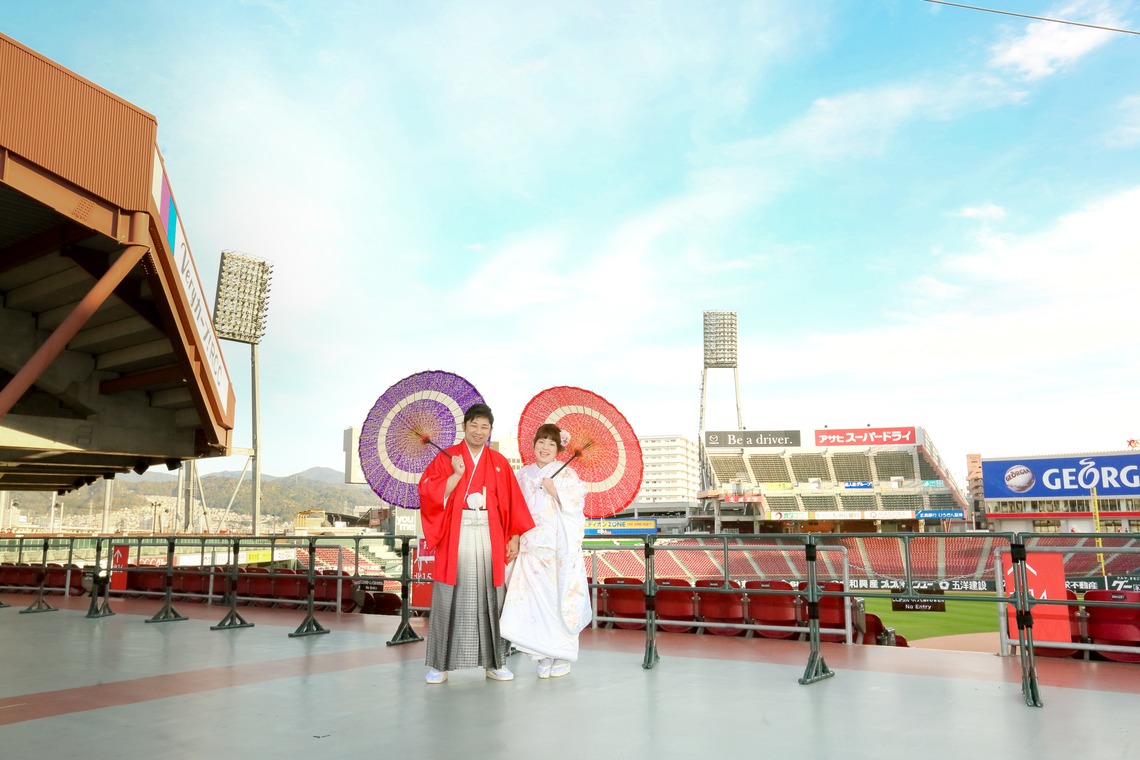 KIKIウェディングが撮影した「カープ大好き」の写真