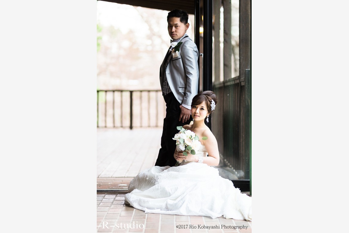 -R-studio アールスタジオが撮影した「ウェディング当日、洋和装前撮り、後撮り、エンゲージメントフォトなどすべてを含むポートフォリオです。」の写真