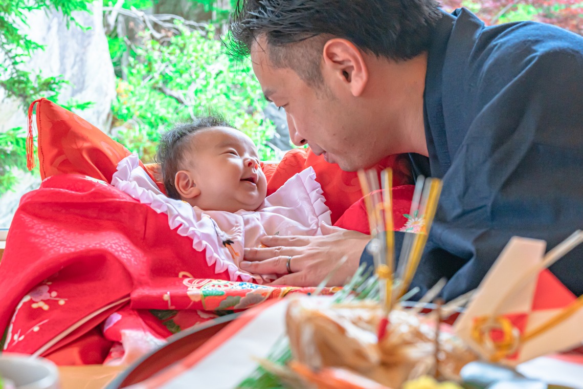 高木勇斗が撮影したお宮参り/旅行先の記念撮影のアルバム「お食い初め」