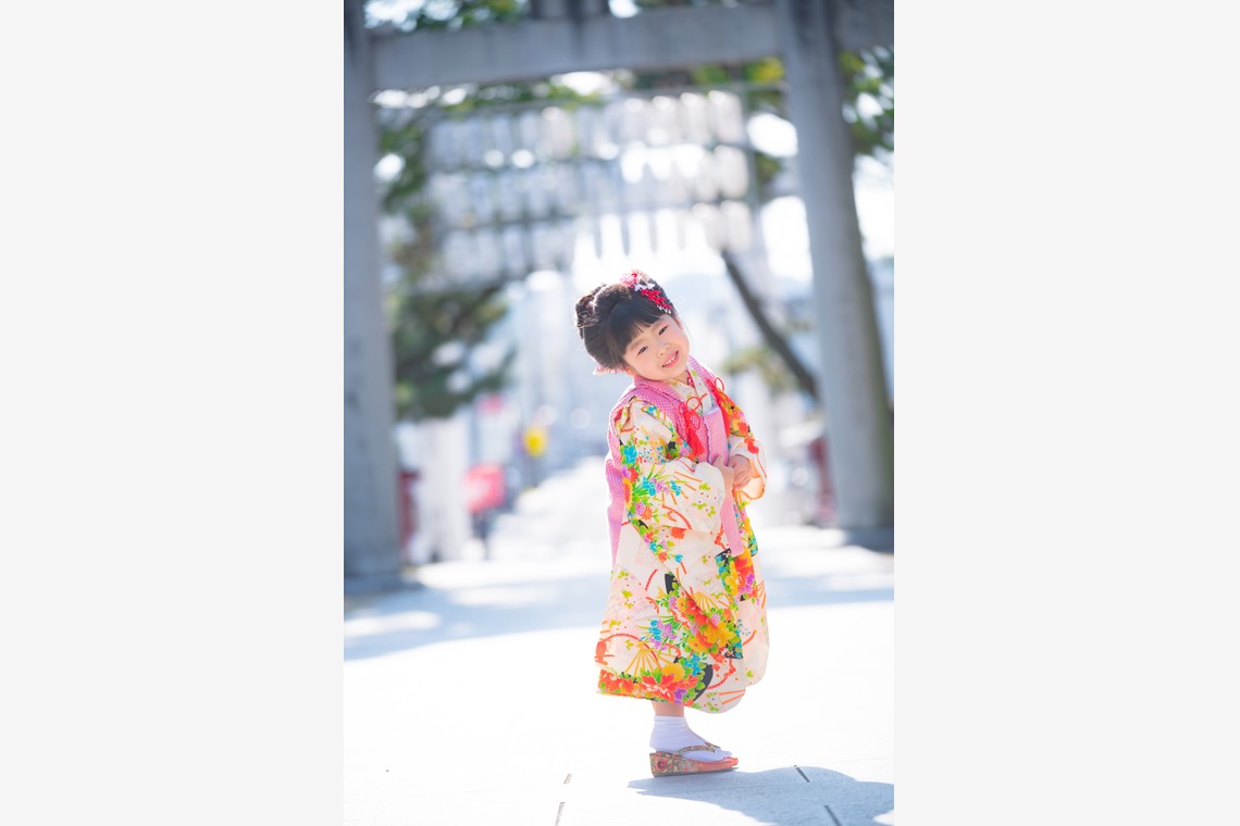 ビブリッジが出張撮影した家族写真(キッズ,ベビーフォト)などが写った「753フォト」の家族写真