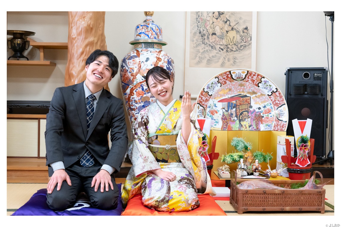 吉岡謙志が撮影した「結納」の写真