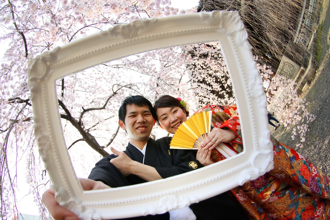 スマイルハンターが撮影した「ウェディング前撮り和装」の写真