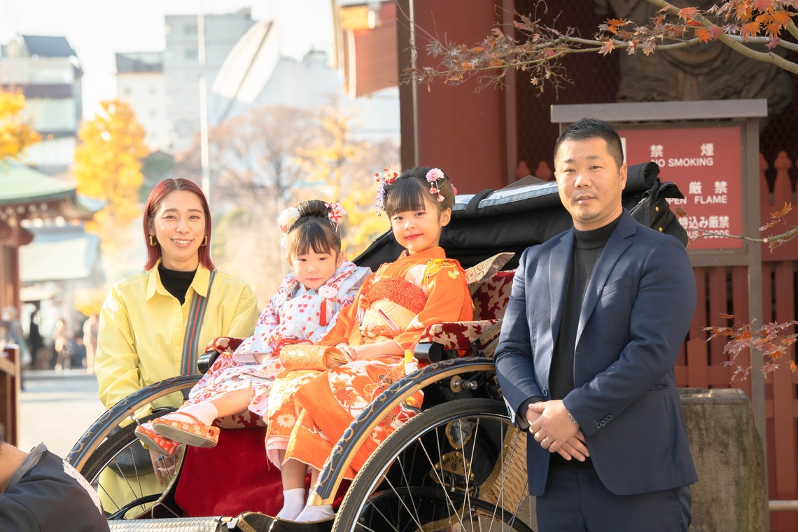 株式会社バックオフィスアクティが撮影した写真のアルバム「浅草　七五三撮影」