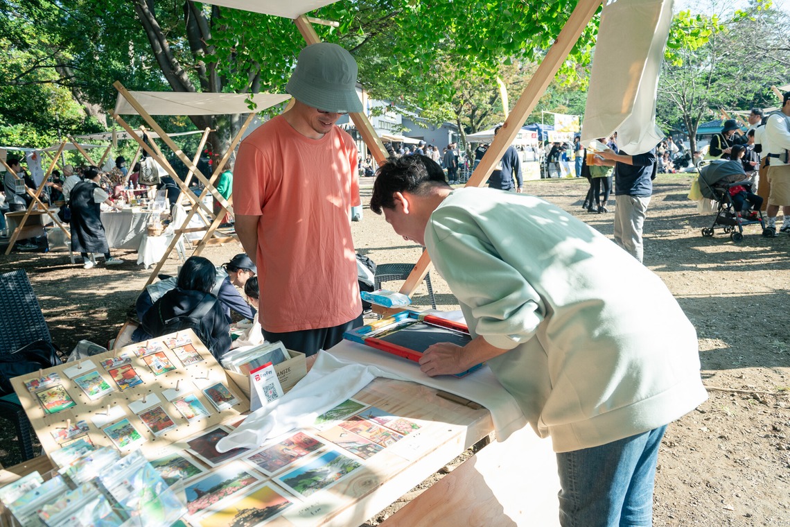 戸澤麻衣が撮影した「飛鳥山公園イベント・the Picnic」の写真
