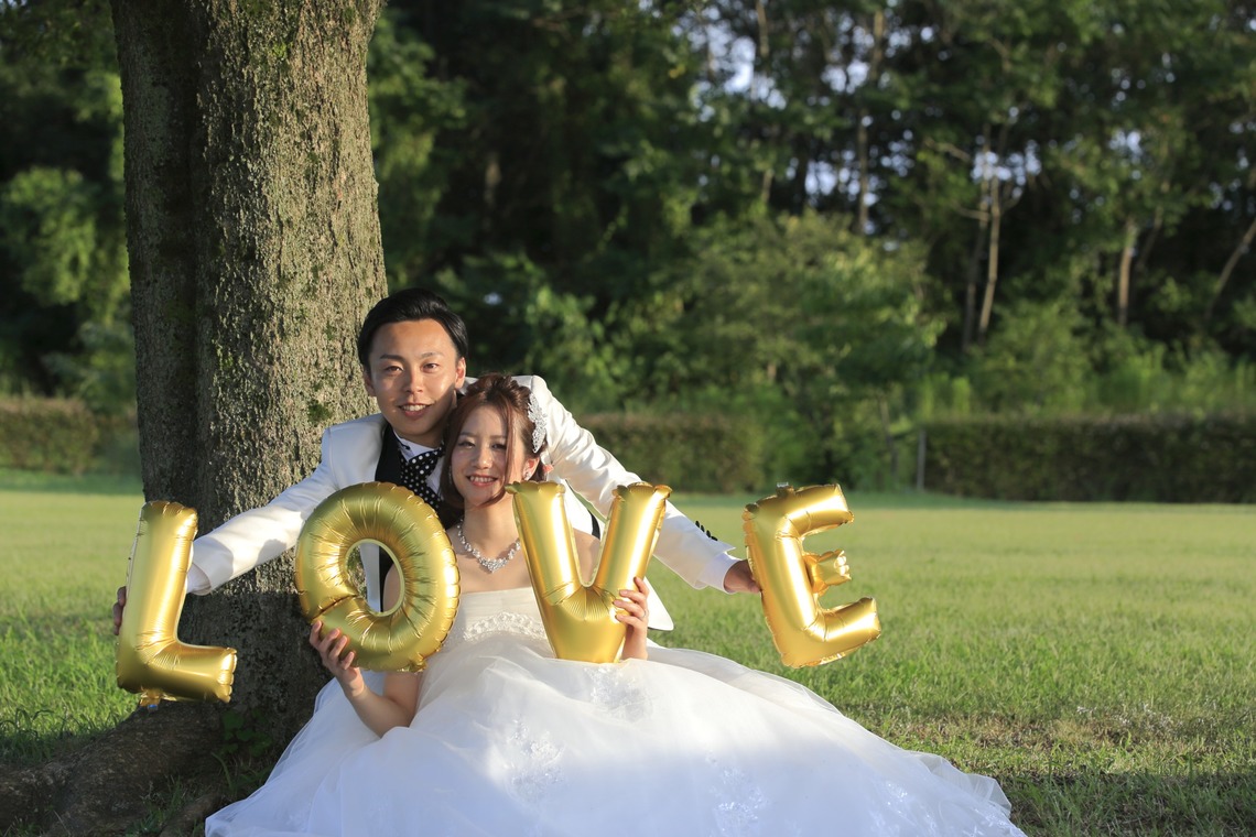 ウェディングMuskatDue (山田隆)が撮影した「岐阜県岐阜市、近くの公園」の写真