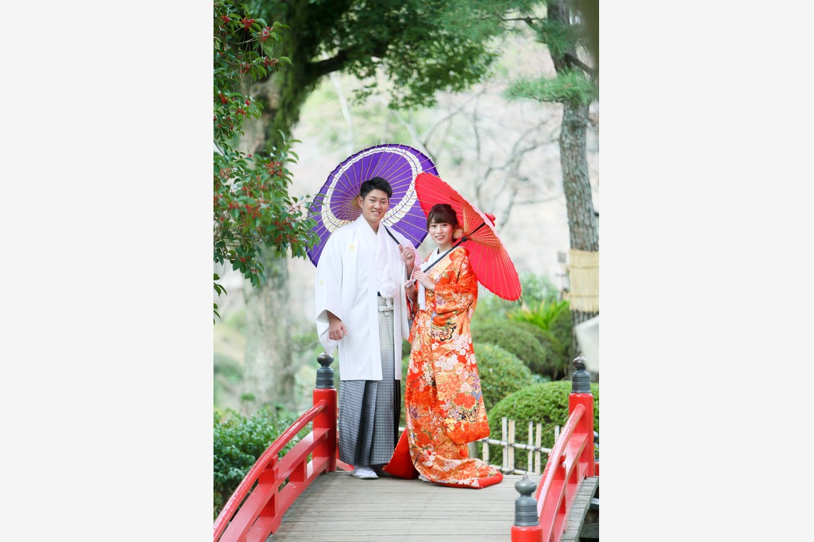 KIKIウェディングが撮影した「秋の縮景園」の写真