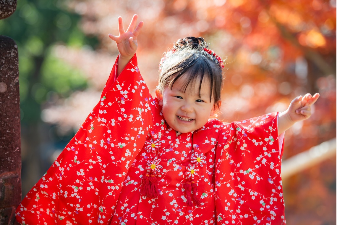 maruが撮影した「お寺で七五三」の写真