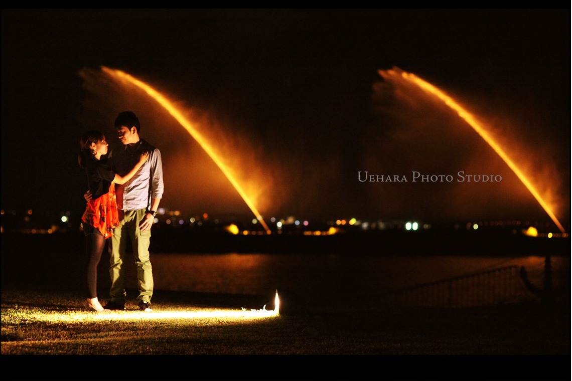 上原フォートスタジオが撮影した写真のアルバム「びわ湖エンゲージメント」