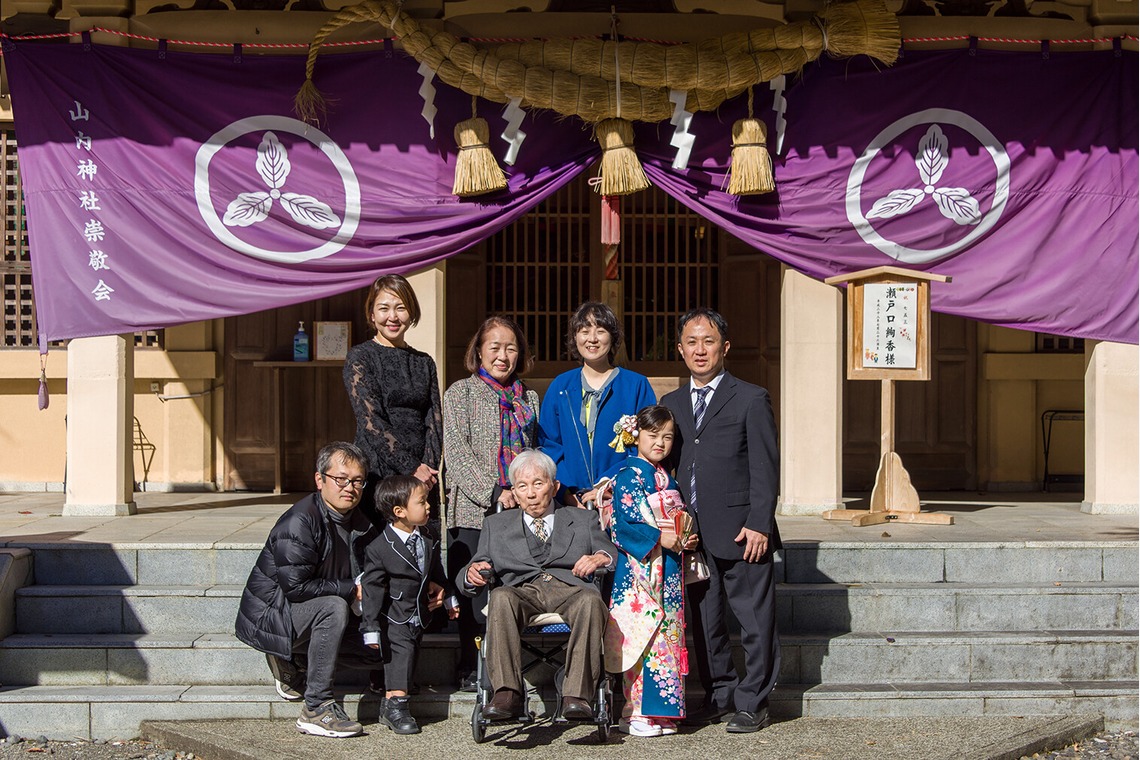 waka photoが撮影した「七五三撮影」の写真