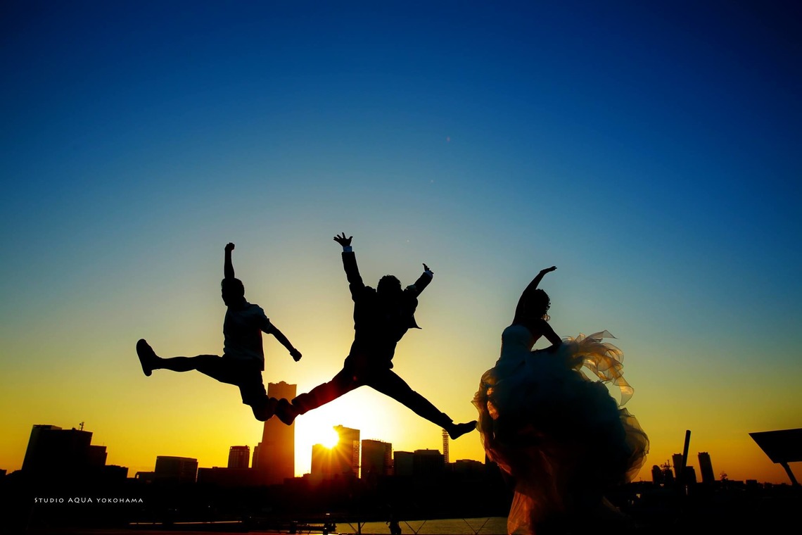 Photo of outdoor pre wedding photos taken by STUDIO AQUA