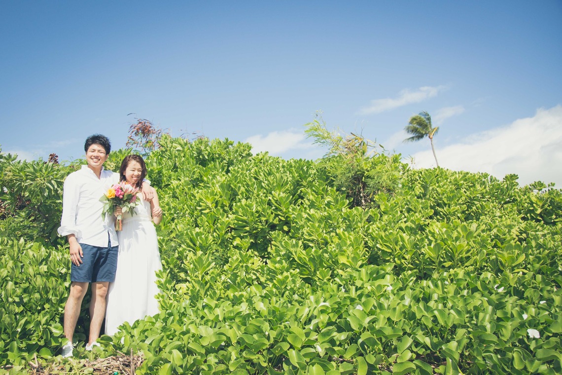 高野和希が撮影した「ハワイフォトウェディング」の写真