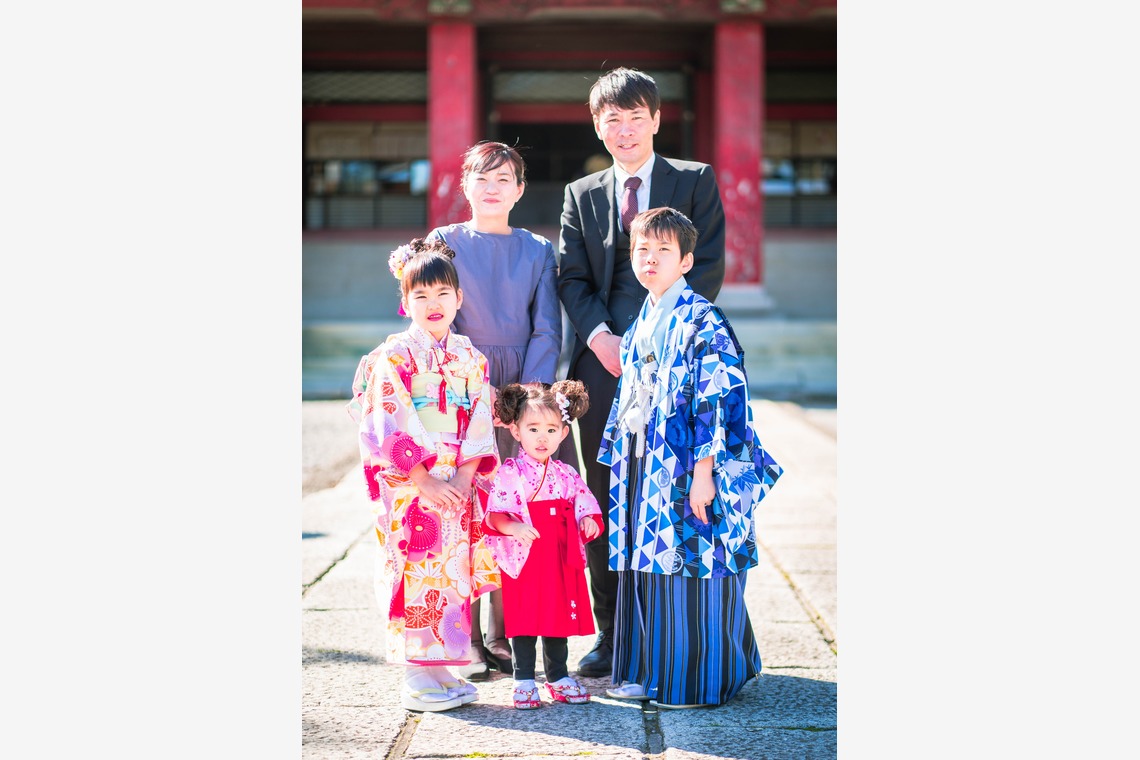 カチュエラ　レオナルドが撮影した「七五三、成人式、家族写真」の写真