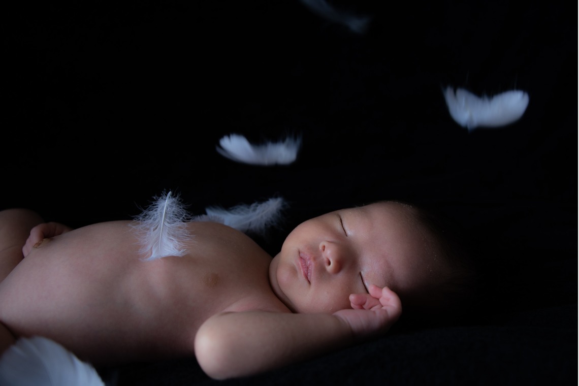 Acornが撮影した「ニューボーンフォト」の写真