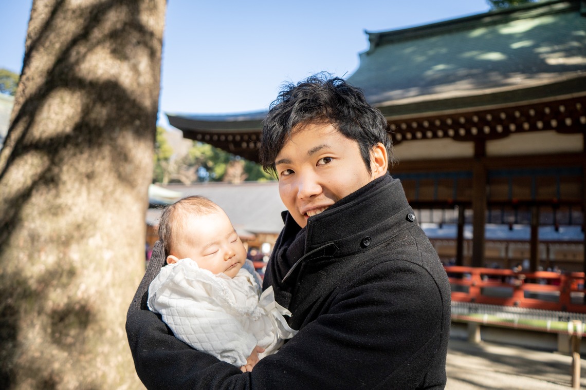 ゆうたが撮影した写真のアルバム「お宮参り撮影＠大宮」