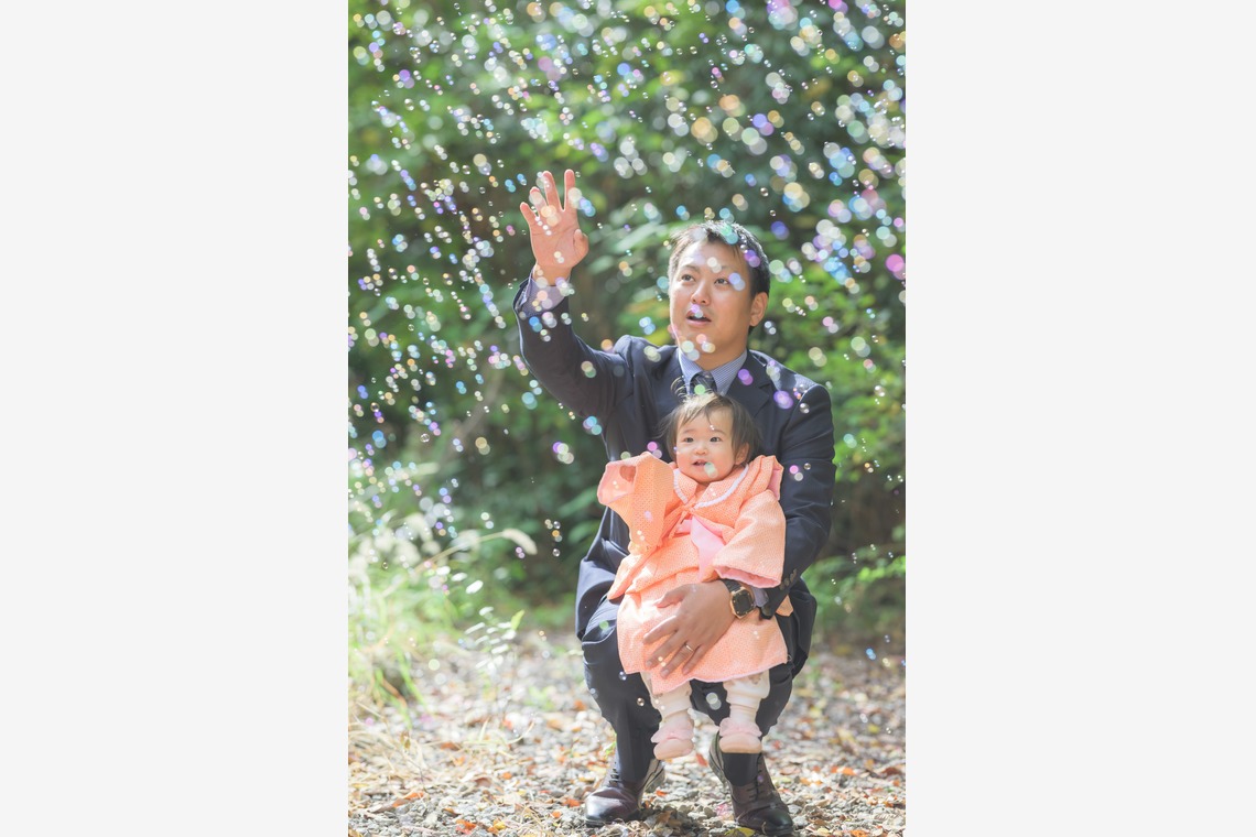 萬代　一樹が撮影した「七五三」の写真