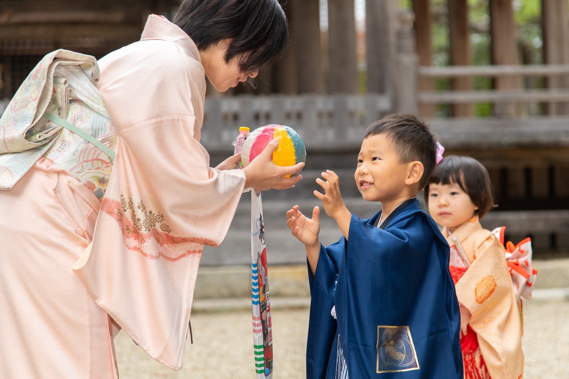 合同会社優希photoが出張撮影した家族写真(キッズ,ベビーフォト)などが写った「七五三写真」の家族写真