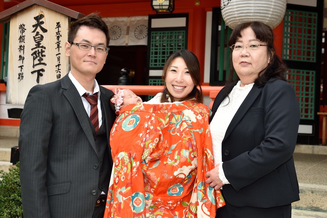 梶田　誠が撮影した「神戸生田神社　宮参り」の写真