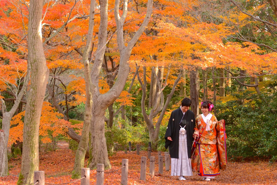 キキフォトワークスが撮影した「京都で和装前撮りロケーション」の写真