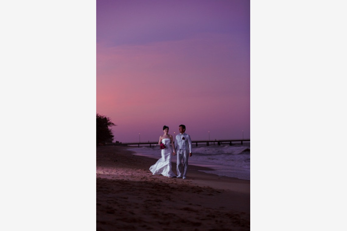 ケアンズ レンズ フォトグラフィーが撮影した「午後〜夕暮れのパームコーブビーチ」の写真