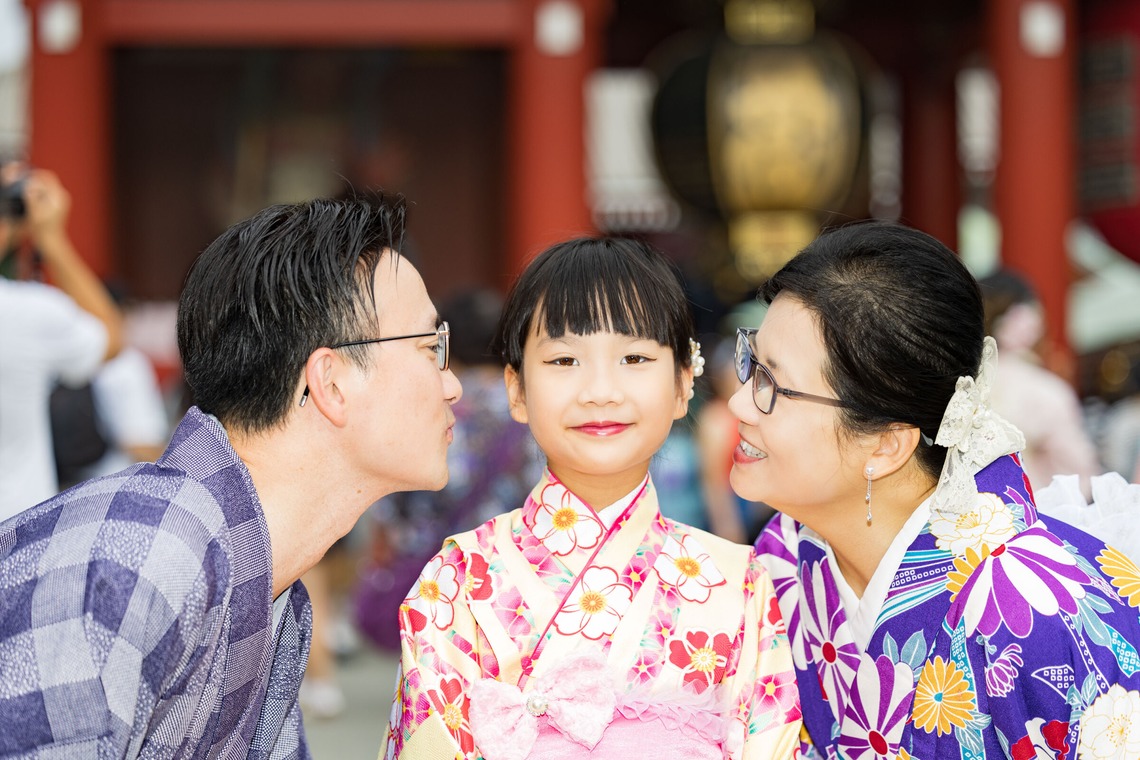 フォトスタジオENOが撮影した「和服、着物、ファミリー」の写真