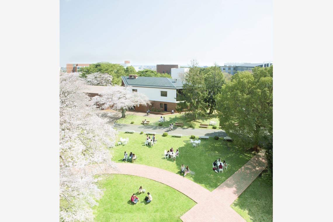 村田わかな広告写真が撮影した「茨城キリスト教大学」の写真