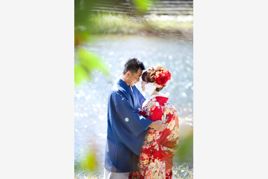 skyward photo film（竹本飛鳥）が撮影した「前撮り和装」の写真