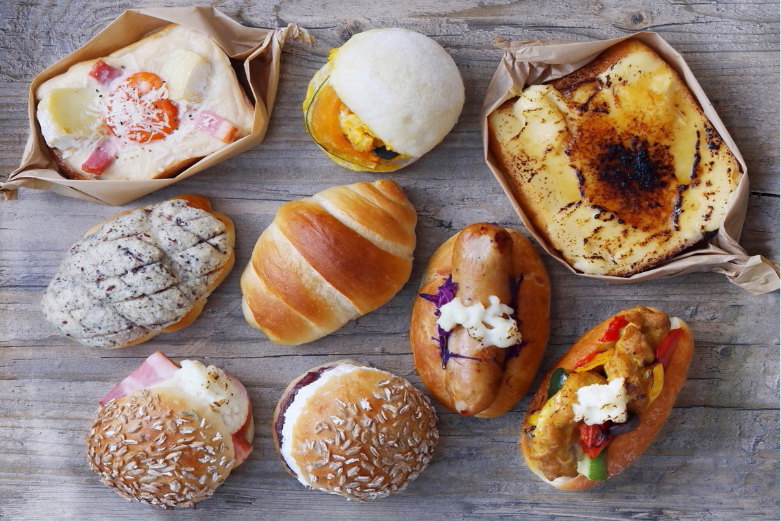 森安　照が撮影した「ベーカリー・メニュー」の写真