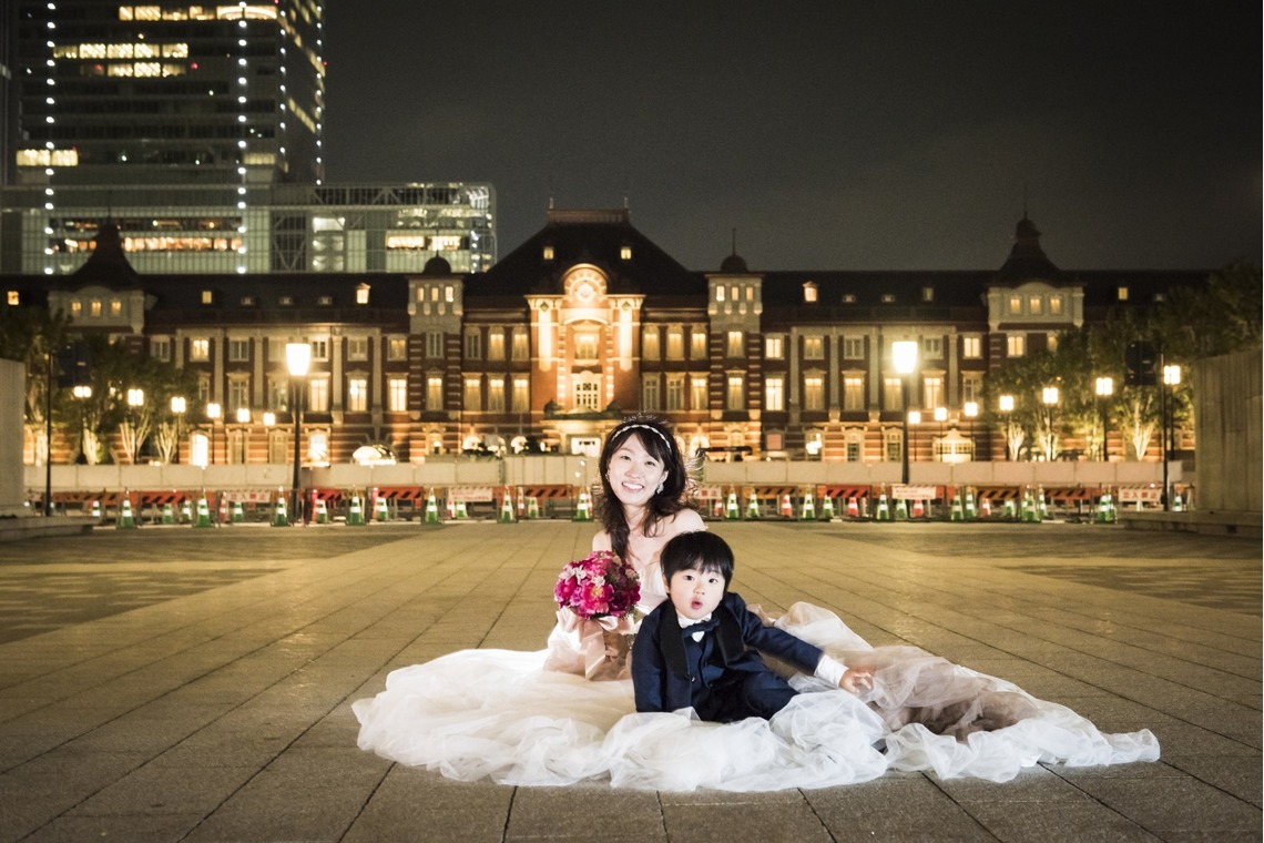 Photo of Tokyo station Night Photo taken by 24to Proddecu Photographer