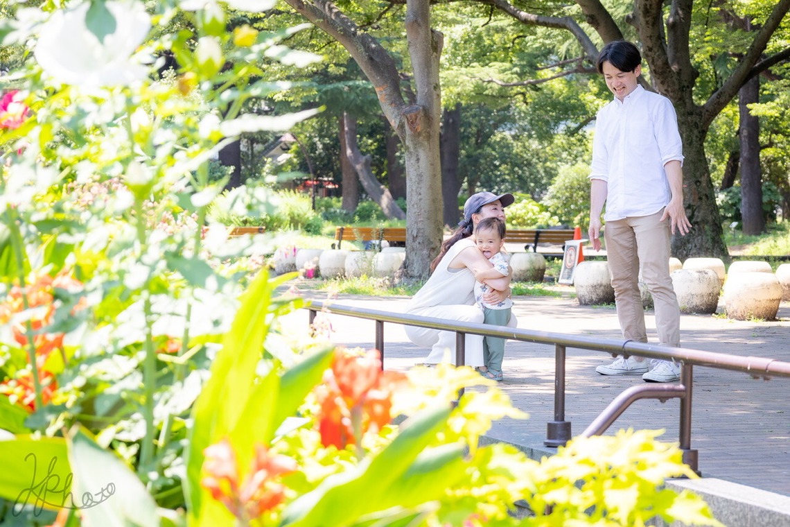 大森光太郎・K-PHOTOが出張撮影した家族写真(キッズ,ベビーフォト)などが写った「家族写真撮影」の家族写真