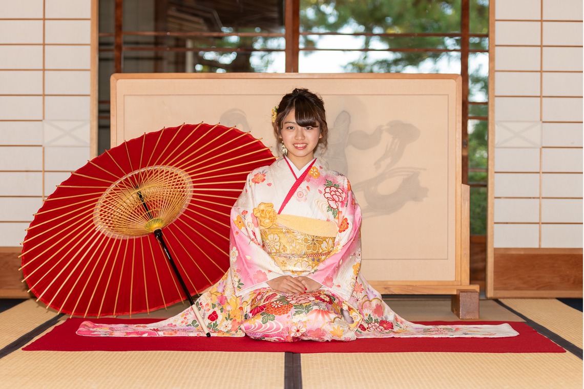 合同会社優希photoが出張撮影した家族写真(キッズ,ベビーフォト)などが写った「成人式」の家族写真