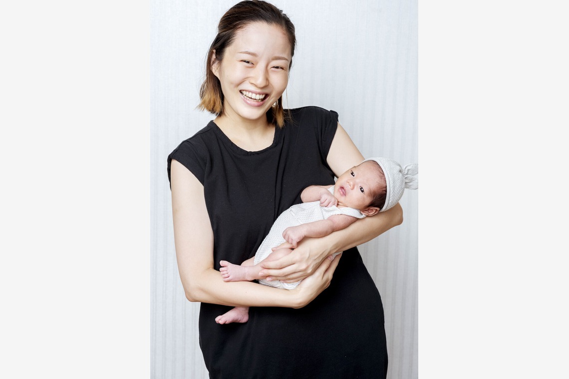 松野葉子が撮影した「家族写真」の写真