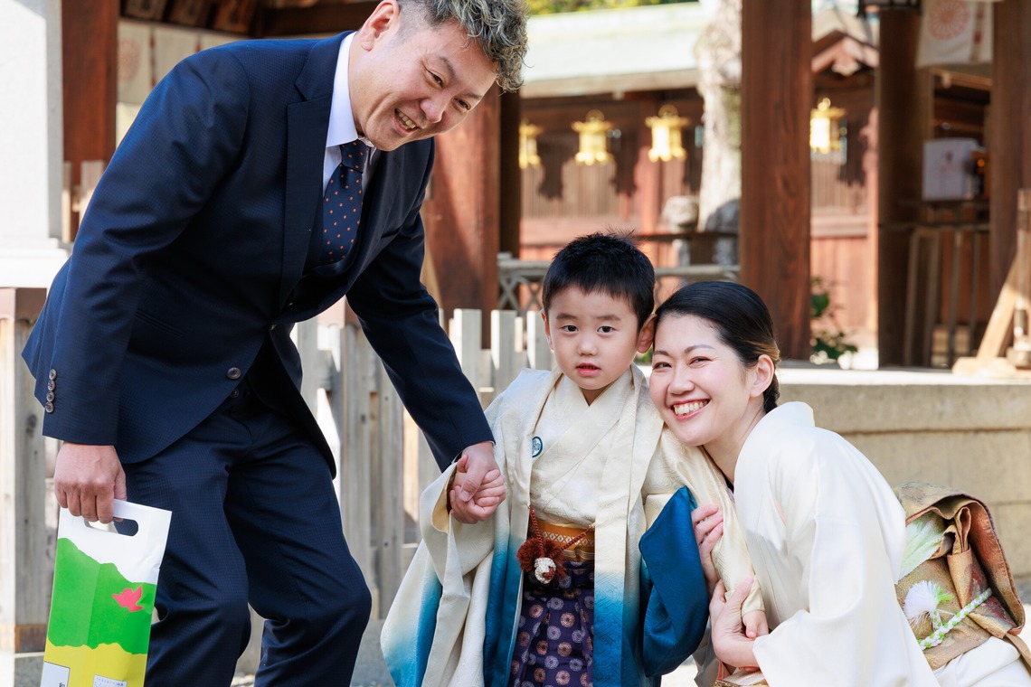 真方　祥が撮影した写真のアルバム「七五三参り記念写真」