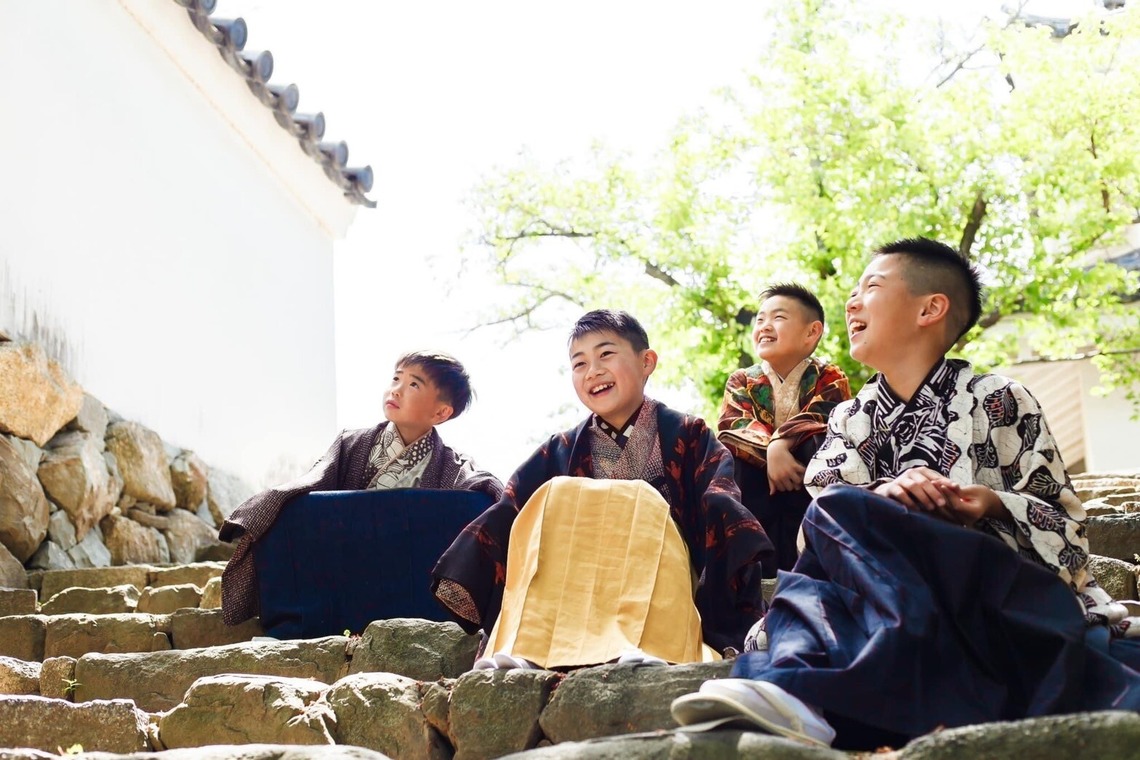 中井企画が撮影した「ハーフ成人式」の写真