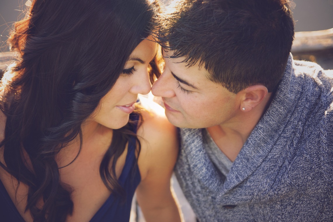 Photo of Engagement Portfolio taken by Jen Linfield Photography