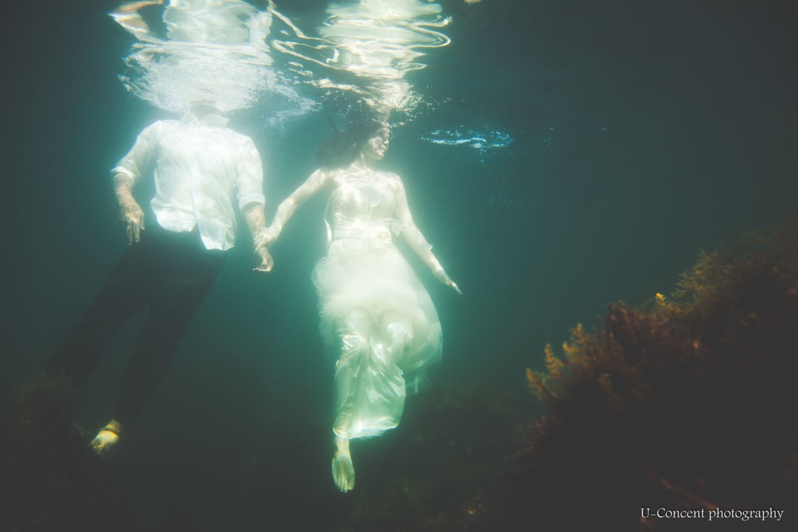 U-CONCENT (香川裕貴)が撮影した写真のアルバム「水中ウェディング写真_和歌山、福井県」