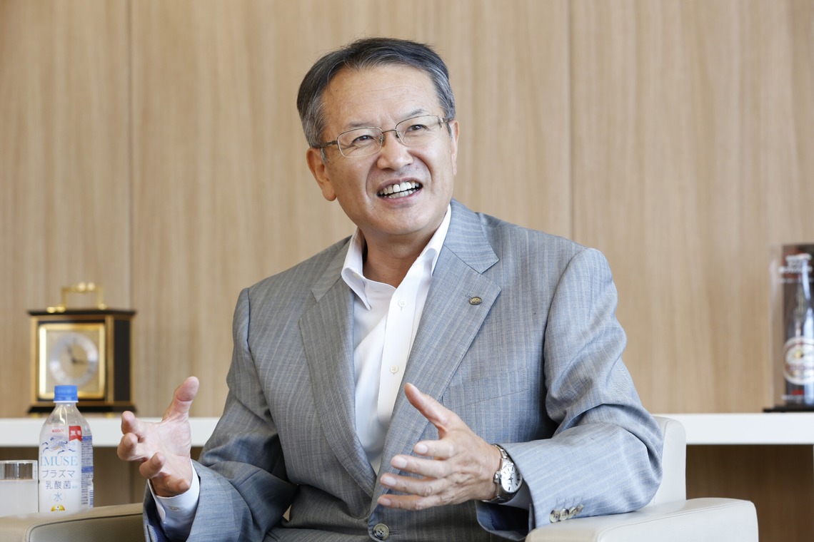 村田わかな広告写真が撮影した「日経Gooday インタビュー」の写真