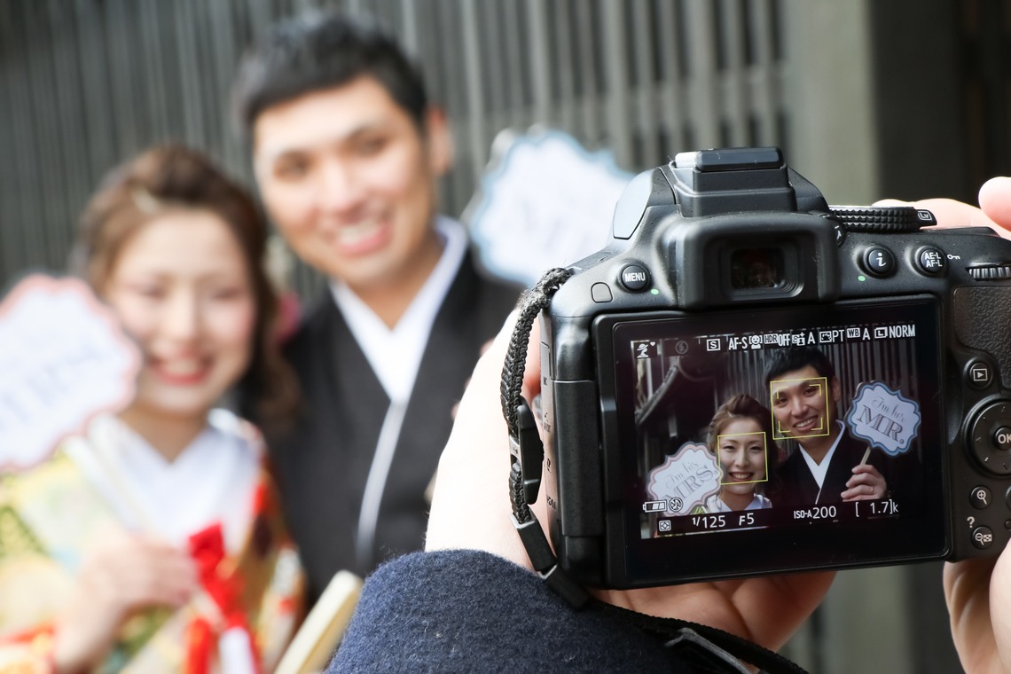 スマイルハンターが撮影した「ウェディング前撮り和装」の写真