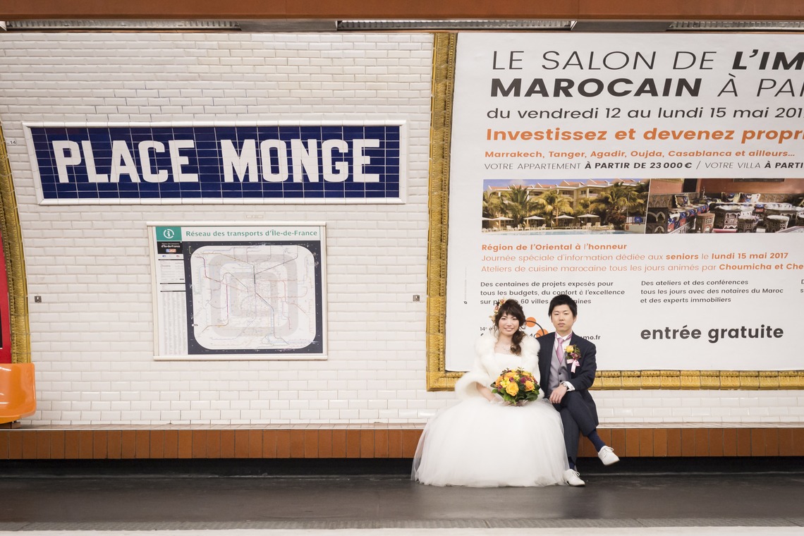 24to Produceが撮影した「パリでのフォトウェディング」の写真