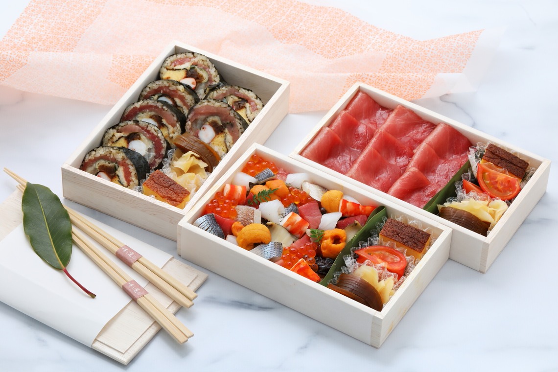 森安　照が撮影した「和食弁当・洋食弁当・中華弁当」の写真