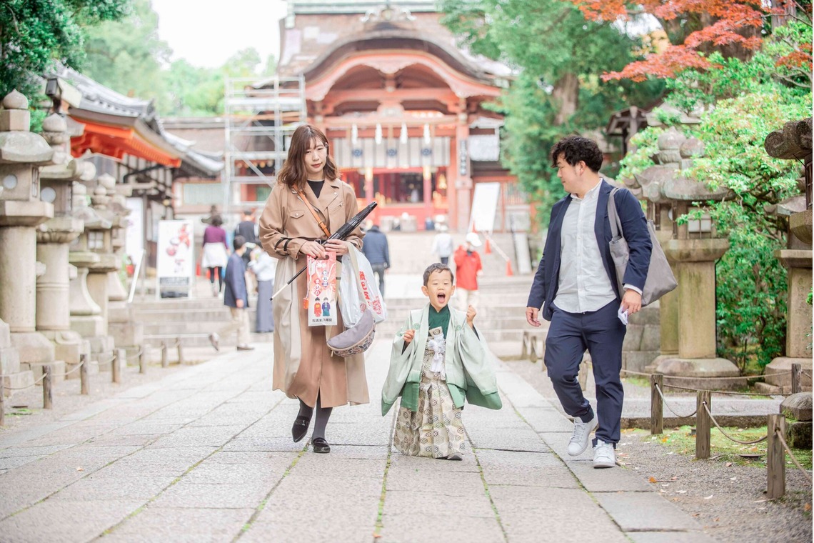 来田 篤典が撮影した「七五三出張撮影」の写真