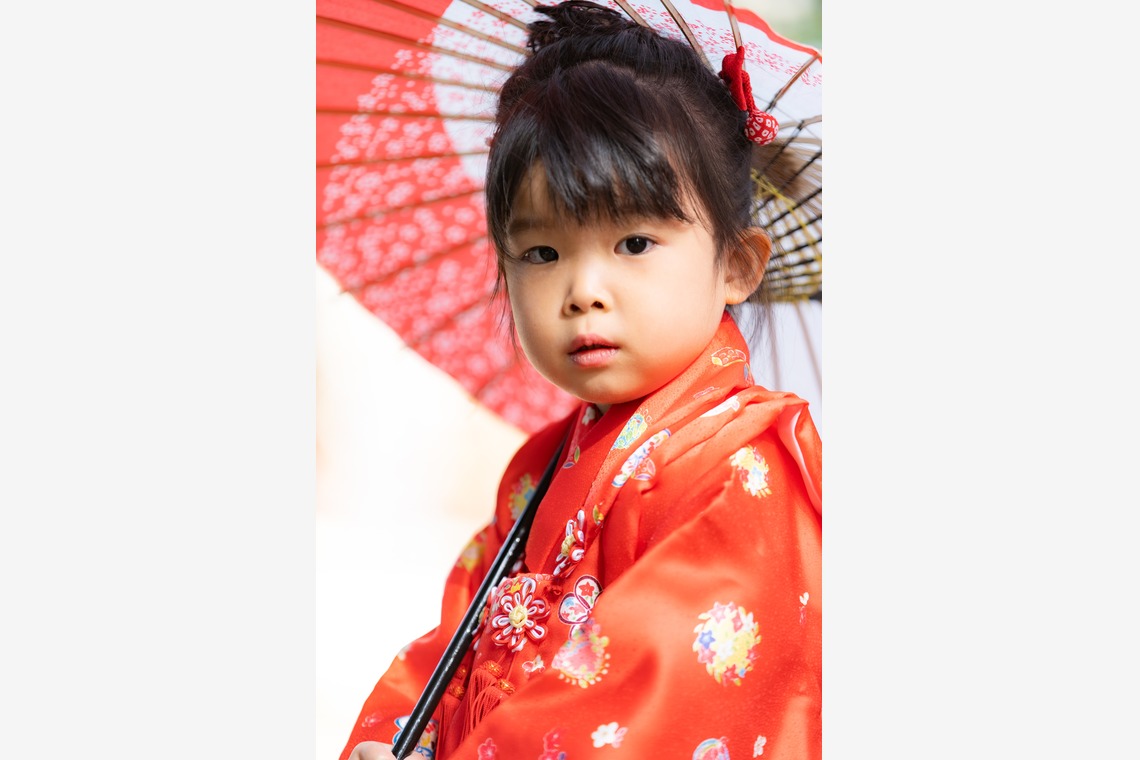 上ノ園　芳樹が出張撮影した家族写真(キッズ,ベビーフォト)などが写った「七五三（出張撮影）」の家族写真